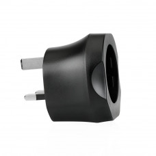 Адаптер Essager EU - UK (F/M) Black (ECTZH-YCC01-Z)