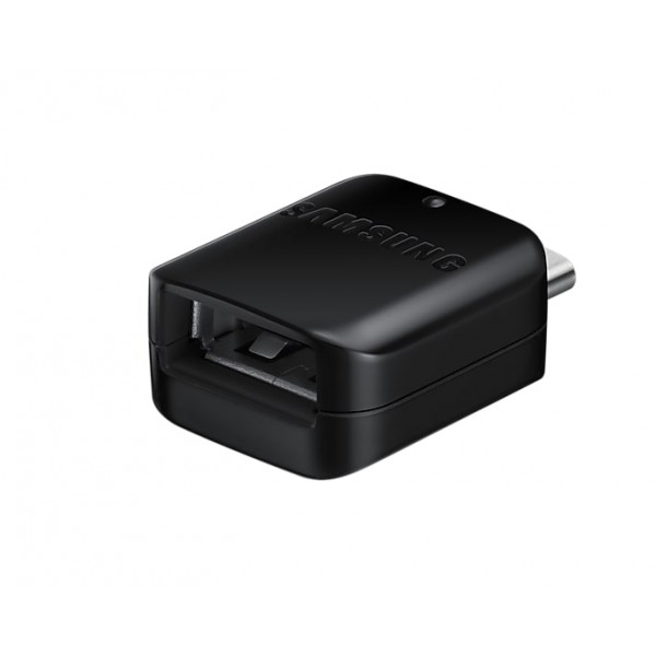 Адаптер Samsung OTG USB - USB Type-C (F/M) Black (EE-UN930BBRGRU)_OEM