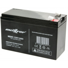 Акумуляторна батарея Maxxter 12V 7.5AH (MBAT-12V7.5AH) AGM