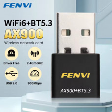 Бездротовий адаптер Fenvi FU-AX900В Wi-Fi 6, Bluetooth 5.3 Dual Band 2.4G 5G