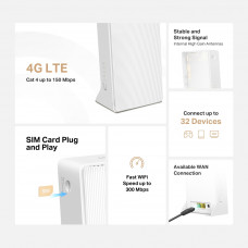 Бездротовий маршрутизатор Mercusys MB112-4G