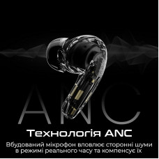 Bluetooth-гарнітура HiFuture Flybuds4 Black