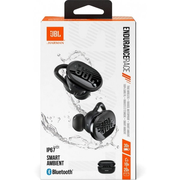 Bluetooth-гарнітура JBL Endurance Race Black (JBLENDURACEBLK)