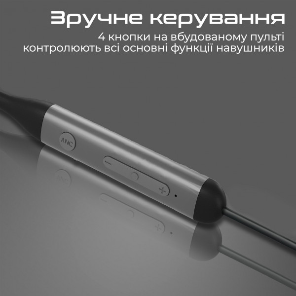 Bluetooth-гарнітура Promate Velcon Black