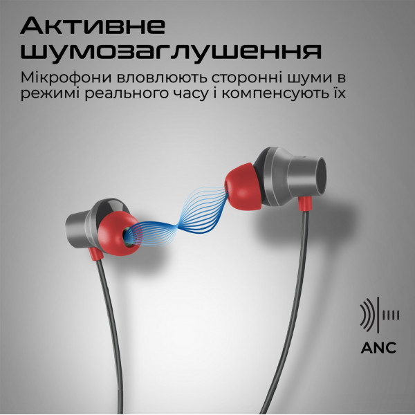 Bluetooth-гарнітура Promate Velcon Black