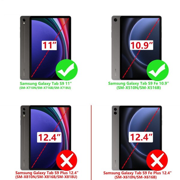 Чохол-книжка BeCover Flexible TPU Mate для Samsung Galaxy Tab S9 (SM-X710/SM-X716)/S9 FE (SM-X510/SM-X516B) Dark Green (712529)