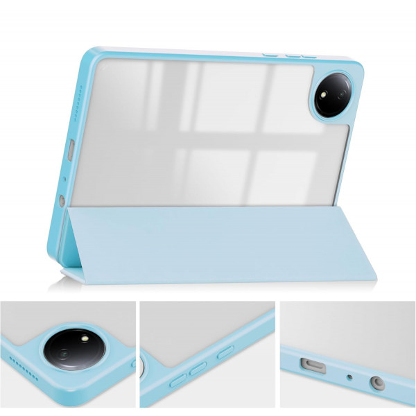 Чохол-книжка BeCover Soft Edge TPU для Xiaomi Redmi Pad SE 8.7 Light Blue (712569)