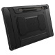 Чохол-книжка Spigen Rugged Armor Pro для Samsung Galaxy Tab S9+ 12.4 SM-X810/SM-X816 / Tab S10+ 12.4 SM-X820/SM-X826 Black (ACS06539)