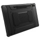 Чохол-книжка Spigen Rugged Armor Pro для Samsung Galaxy Tab S9+ 12.4 SM-X810/SM-X816 / Tab S10+ 12.4 SM-X820/SM-X826 Black (ACS06539)