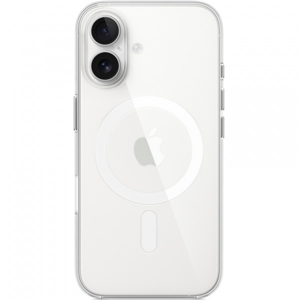 Чохол-накладка Apple Clear Case with MagSafe для Apple iPhone 16 Transparent (MA6A4)