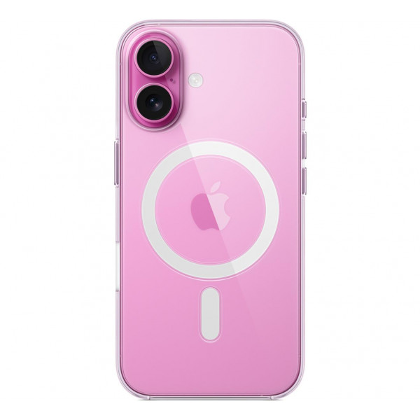 Чохол-накладка Apple Clear Case with MagSafe для Apple iPhone 16 Transparent (MA6A4)