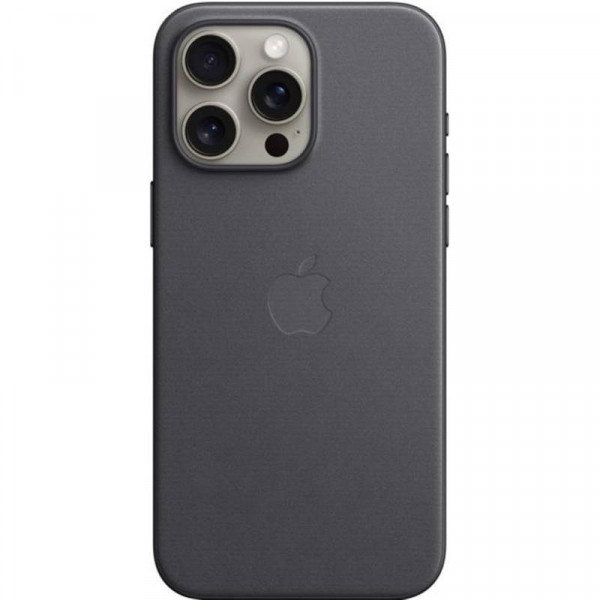 Чохол-накладка Apple FineWoven Case with MagSafe для Apple iPhone 15 Pro Max Black (MT4V3)