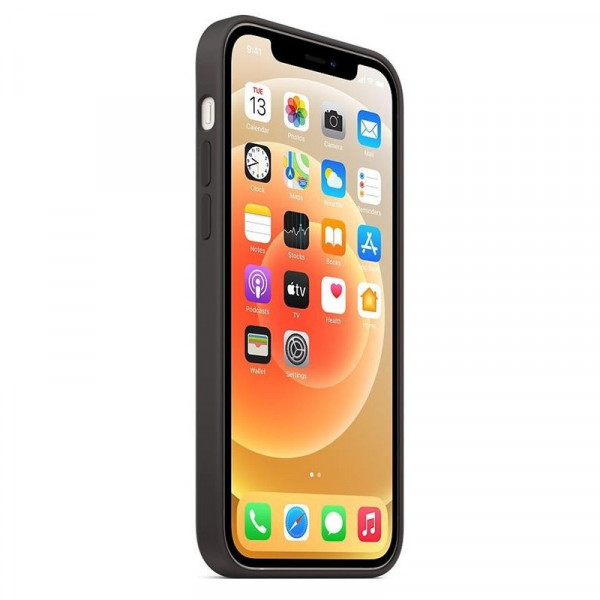 Чохол-накладка Apple Silicone Case with MagSafe для Apple iPhone 12 Pro Max Black (MHLG3)