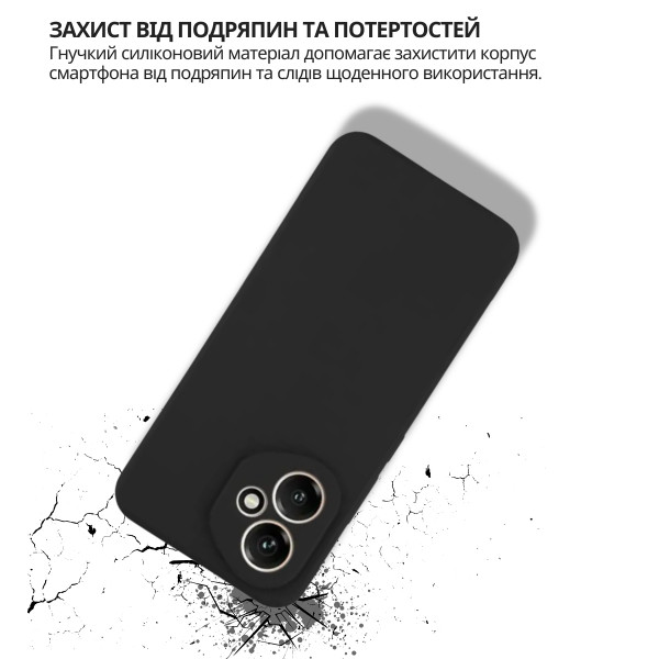 Чохол-накладка BeCover для Honor 400 Black (714944)