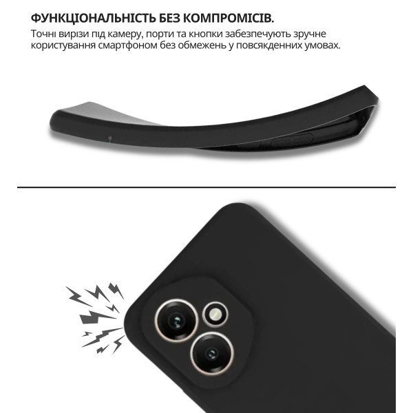 Чохол-накладка BeCover для Honor 400 Black (714944)