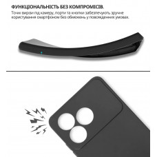 Чохол-накладка BeCover для ZTE Blade A36 / Nubia A36 Black (714936)