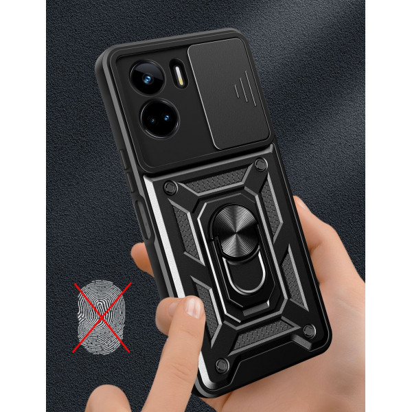 Чохол-накладка BeCover Military для Honor 90 Lite Black (710999)