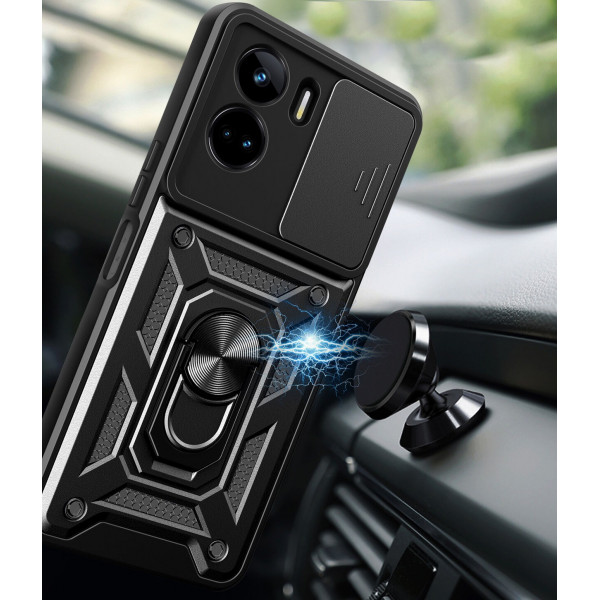 Чохол-накладка BeCover Military для Honor 90 Lite Black (710999)