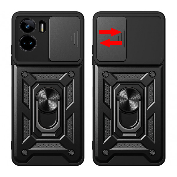 Чохол-накладка BeCover Military для Honor 90 Lite Black (710999)