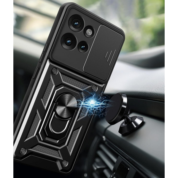 Чохол-накладка BeCover Military для Motorola Edge 50 Black (713050)