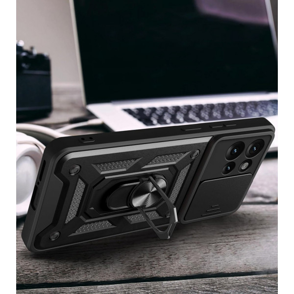 Чохол-накладка BeCover Military для Motorola Edge 50 Black (713050)