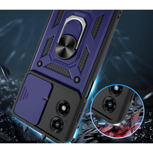 Чохол-накладка BeCover Military для Motorola Moto G04/G04s Blue (713063)