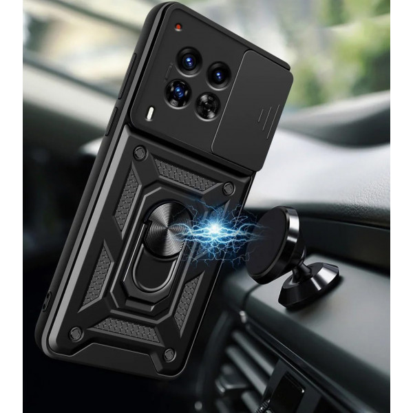 Чохол-накладка BeCover Military для Tecno Camon 30 (CL6) Black (712170)