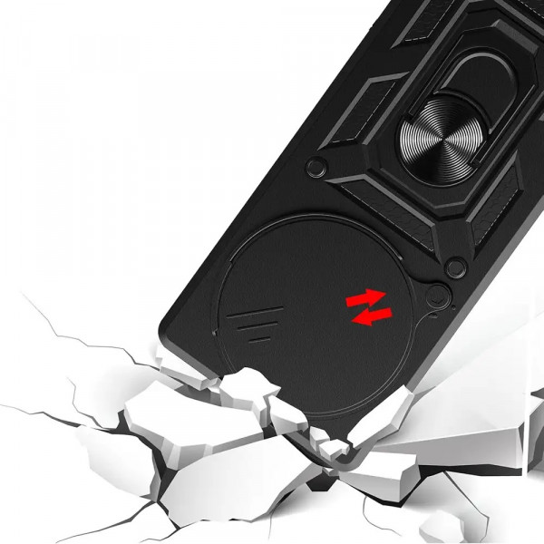 Чохол-накладка BeCover Military для Xiaomi Redmi A4 5G Black (712875)