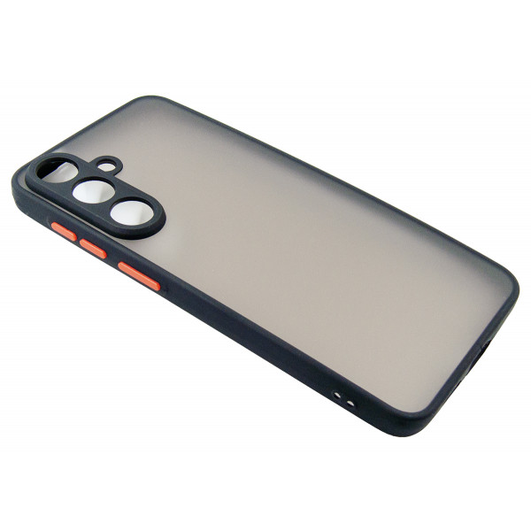 Чохол-накладка Dengos Matt для Samsung Galaxy S25 FE Black (DG-TPU-MATT-169)