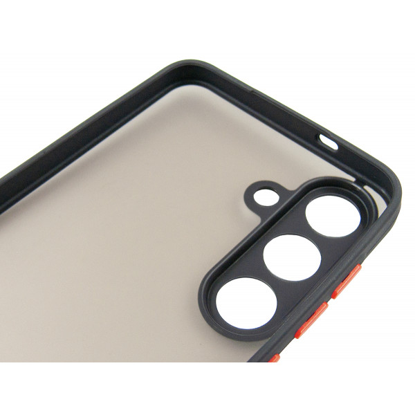 Чохол-накладка Dengos Matt для Samsung Galaxy S25 FE Black (DG-TPU-MATT-169)