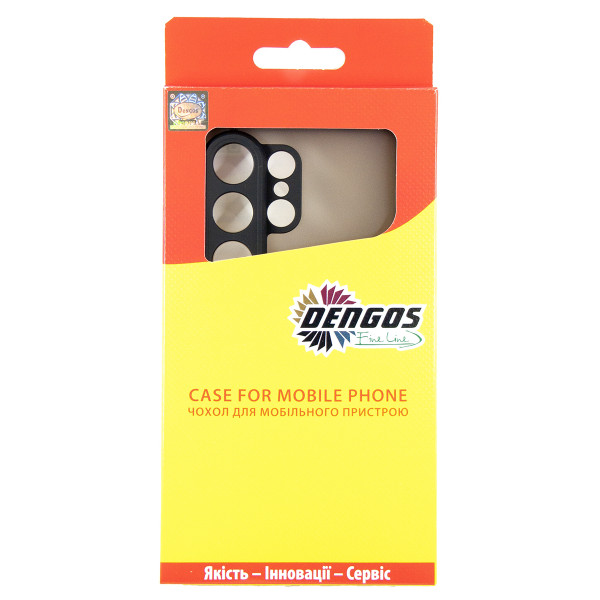 Чохол-накладка Dengos Matt для Samsung Galaxy S26 Ultra SM-S948 Black (DG-TPU-MATT-176)