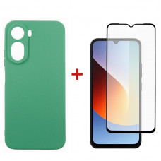 Чохол-накладка Dengos Soft для Xiaomi Redmi A7 Pro Mint (DG-KM-203) + захисне скло