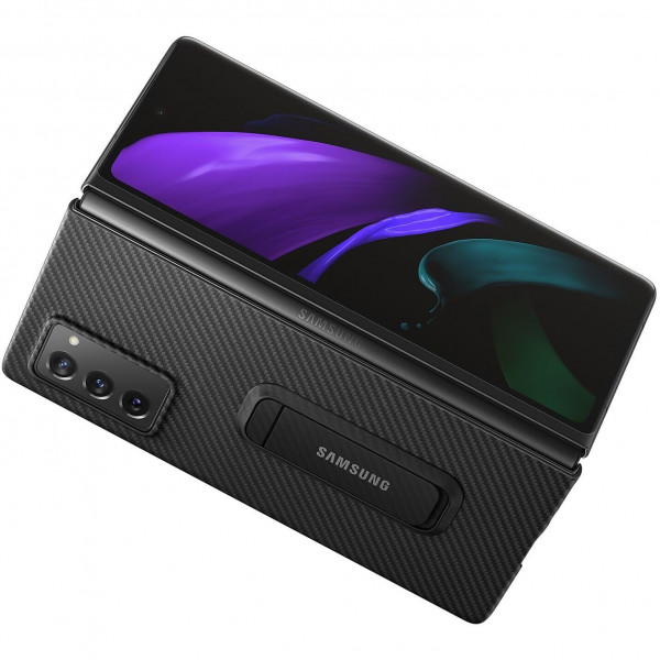Чохол-накладка Samsung Aramid Cover для Samsung Galaxy Fold 2 SM-F916 Black (EF-XF916SBEGRU)