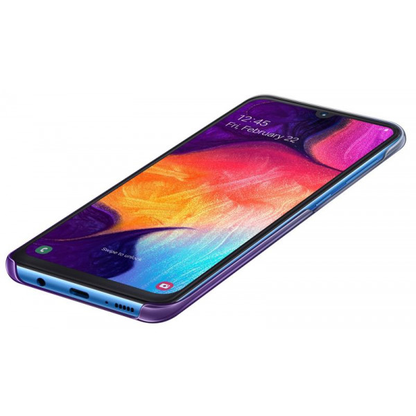 Чохол-накладка Samsung Gradation Cover для Samsung Galaxy A50 SM-A505 Violet (EF-AA505CVEGRU)