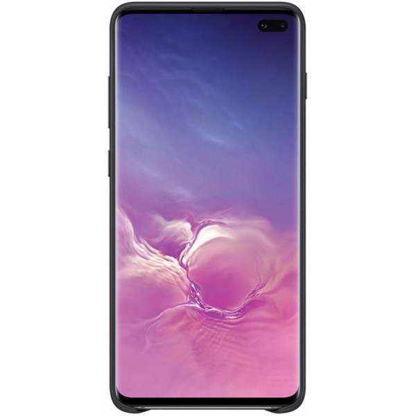 Чохол-накладка Samsung Leather Cover для Samsung Galaxy S10+ SM-G975 Black (EF-VG975LBEGRU)