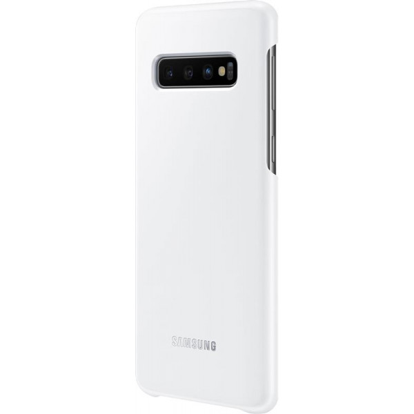 Чохол-накладка Samsung LED Cover для Samsung Galaxy S10 SM-G973 White (EF-KG973CWEGRU)