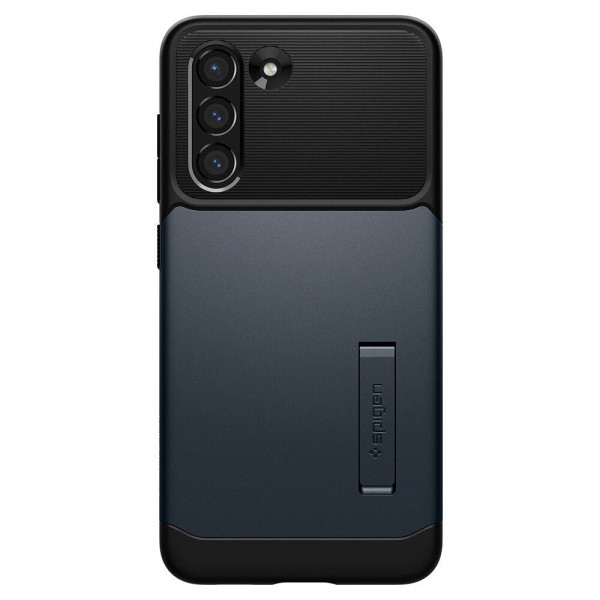 Чохол-накладка Spigen Slim Armor для Samsung Galaxy S21 FE SM-G990 Metal Slate (ACS03152)