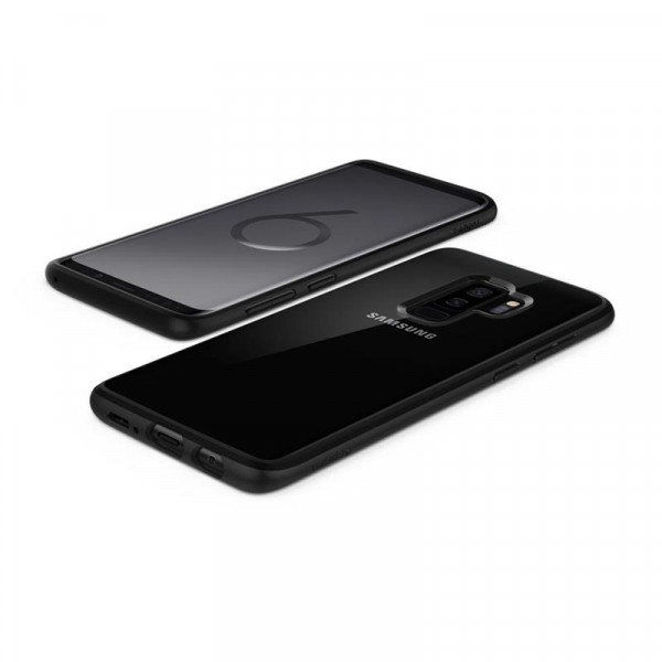 Чохол-накладка Spigen Ultra Hybrid для Samsung Galaxy S9+ SM-G965 Matte Black (593CS22924)