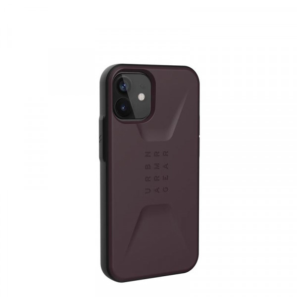Чохол-накладка Urban Armor Gear Civilian для Apple iPhone 12 Mini Eggplant (11234D114949)