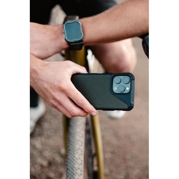 Чохол-накладка Urban Armor Gear Metropolis LT Magsafe для Apple iPhone 15 Pro Kevlar Black (114277113940)