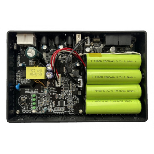 Джерело безперебійного живлення для роутерів/комутаторів DC1018P DC UPS 10400 mAh Black (2020000426844)