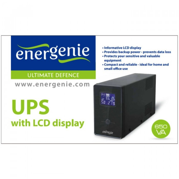 Джерело безперебійного живлення EnerGenie EG-UPS-031 650VA