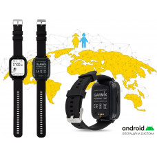 Дитячий смарт-годинник Garmix PointPRO-300 4G/GPS/WiFi Black