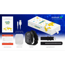 Дитячий смарт-годинник Garmix PointPRO-300 4G/GPS/WiFi Black