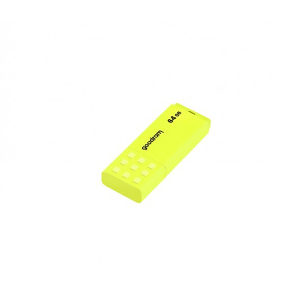 Флеш-накопичувач USB2.0 64GB Goodram UME2 Yellow (UME2-0640Y0R11)