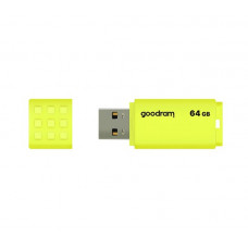 Флеш-накопичувач USB2.0 64GB Goodram UME2 Yellow (UME2-0640Y0R11)