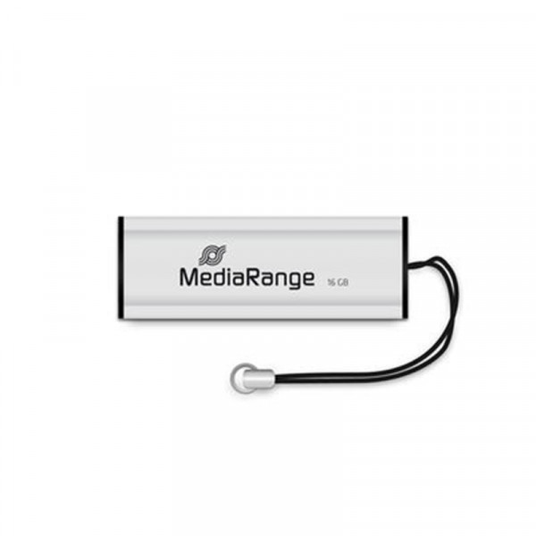 Флеш-накопичувач USB3.0 16GB MediaRange Black/Silver (MR915)