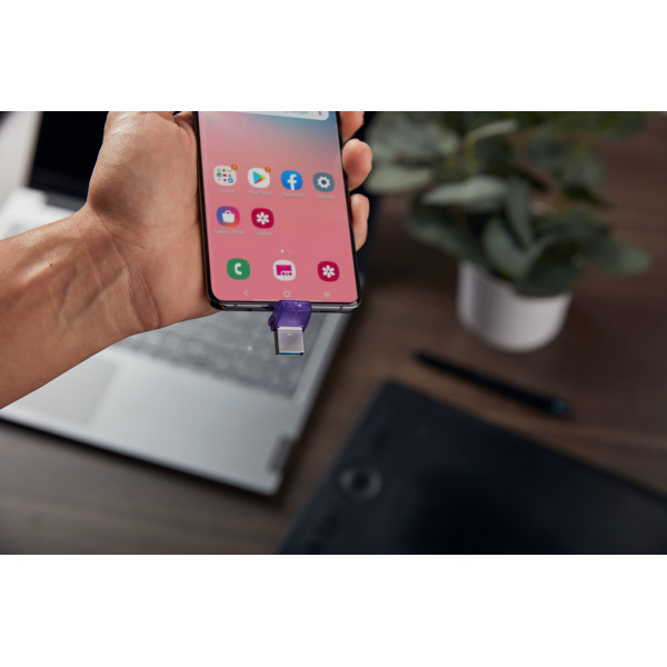 Флеш-накопичувач USB3.2 64GB Type-C Kingston DataTraveler microDuo 3C (DTDUO3CG3/64GB)