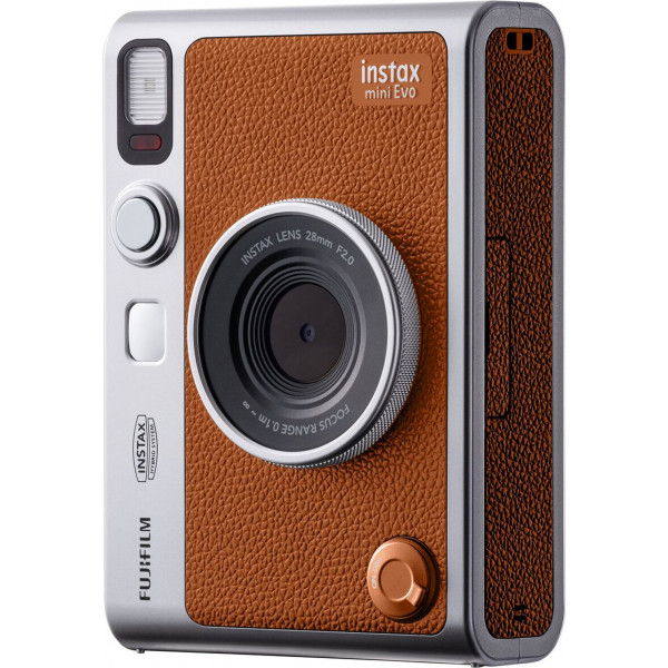 Фотокамера миттєвого друку Fujifilm Instax Mini Evo Brown Type-C (16812508)