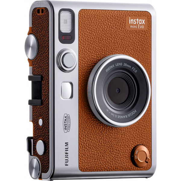 Фотокамера миттєвого друку Fujifilm Instax Mini Evo Brown Type-C (16812508)